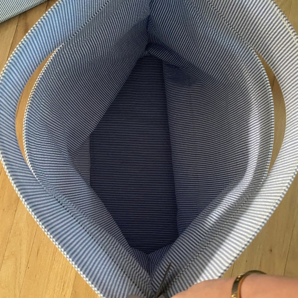 Mark & Graham Blue Striped Bag - Picture 6 of 9